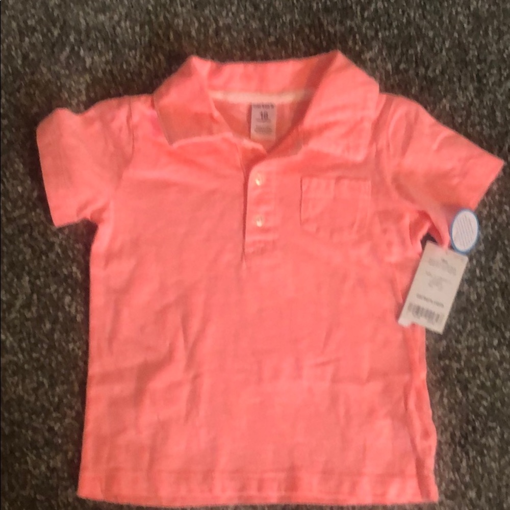 Carters Pink Polo